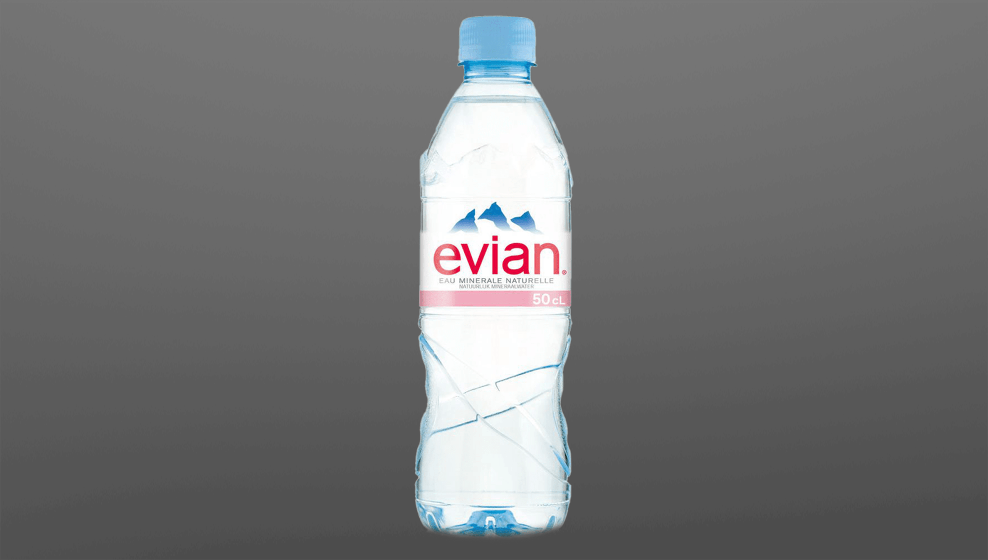 EVIAN Bouteille plastique d'eau 50 cl minérale plate